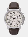 Men Cream-Coloured Chronograph Watch FS4735_SOR