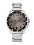 Men Silver-Toned Analogue Watch NK3084SM02