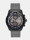 Men Gunmetal-Toned Analogue Watch MFB-PN-NF9129