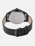 Men Charcoal Grey & Gunmetal-Toned Analogue Watch MFB-PN-LW6147-3
