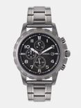 Men Black Analogue Watch FS4721_SOR
