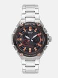 Men Black Chronograph Analogue and Digital Watch MFB-PN-SM-1363