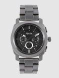 Men Gunmetal-Toned Factory Serviced Analogue Watch 4662