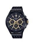 Enticer Men Black Multi-Dial Watch MTP-E303B-1AVDF - A1563