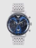Men Navy Blue Analogue Watch AR11238