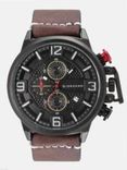 Men Black Chronograph Watch C1123-03