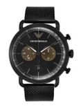 Men Black Analogue Watch AR11142