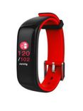 Red Fit Pro Waterproof Smart Fitness Band