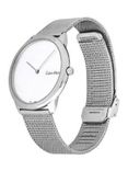 Minimal Men Silver-Toned Analogue Watch K3M2112Z