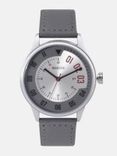 Men Silver-Toned & Grey Analogue Watch MFB-PN-LW6147-3