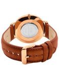 Classic Durham Men Brown & White Analogue Watch DW00100109
