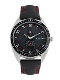 Men Black Dial Watch NE1582KL02