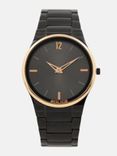 Men Gunmetal-Toned Analogue Watch PL12744JRSBR61MJ