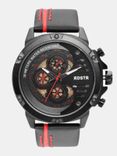 Men Black & Beige Chronograph Watch MFB-PN-OS-TX2910