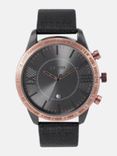 Men Gunmetal-Toned Analogue Watch MFB-PN-SNT-G22
