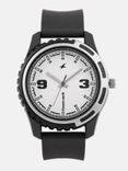 Men White Analogue Watch NJ3114PP01C
