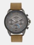 Men Gunmetal-Toned Analogue Watch