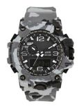 Unisex Grey Analogue and Digital Watch MFB-PN-OS-AD1606A