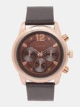Men Brown Analogue Watch R9603
