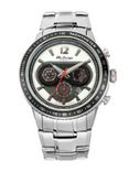 Men Silver-Toned Analogue Watch 1762KM01