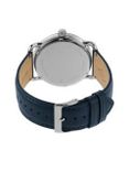 Men Blue Leather Analogue Watch FS5662