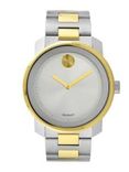 Men Silver-Toned Bold Analogue Watch 3600258