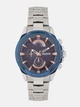 Men Navy Blue Analogue Watch MFB-PN-LB-80242G