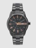 Men Black Analogue Watch DZ1767