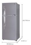 GL-T402JALU 360 Ltr Double Door Refrigerator