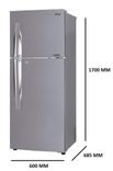 Gl-R372JPZN Double Door Refrigerator