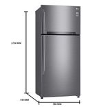 GN-H602HLHU 515 Ltr Double Door Refrigerator