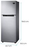 RT28T3042S8 253 Ltr Double Door Refrigerator