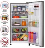 GL-B191KDSX 188 Ltr Single Door Refrigerator