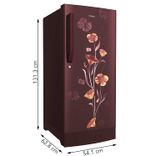 HRD-1953CPRF-E 195 Ltr Single Door Refrigerator