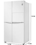 GC-C247UGUV 675 Ltr Side-by-Side Refrigerator