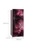 GL-T292RSDU 260 Ltr Double Door Refrigerator