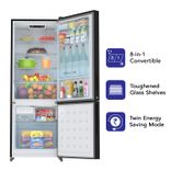 HRB-2764BKS-E 256 Ltr Double Door Refrigerator