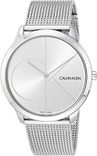 Minimal Men Silver-Toned Analogue Watch K3M2112Z