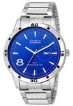 Carson Silver Chronograph Look Analog Watch For Mens-cc067m