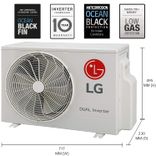 LS-Q12CNZD 1 Ton 5 Star Inverter Split AC