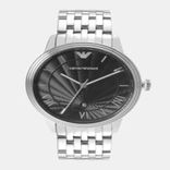 Men Black Analogue Watch AR1614I_OR1