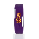 Adamo Round Dial Purple Plastic  Watch For Women's