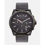 Men Black Analogue Watch AX2098_OR