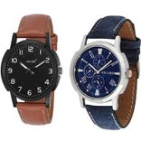 Brown and Blue Watch - For Men