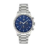 Men Blue Chronograph Watch 8001