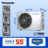 CS/CU-NU24AKY5W 2.0 Ton 5 Star Inverter Smart Split Air Conditioner