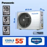 CS/CU-QU26BKYFM 2.2 Ton 4 Star Inverter Smart Split Air Conditioner