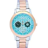 Ocean Owl Monogram Metal Watch