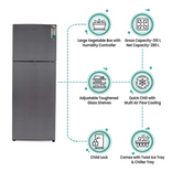 CRAR2403 310 Ltr Double Door Refrigerator