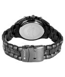 Black Analog Watch (Non-Functional Chronograph)